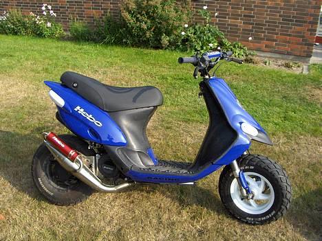 Gilera stalker- solgt - skråt bagfra, som den står nu billede 9