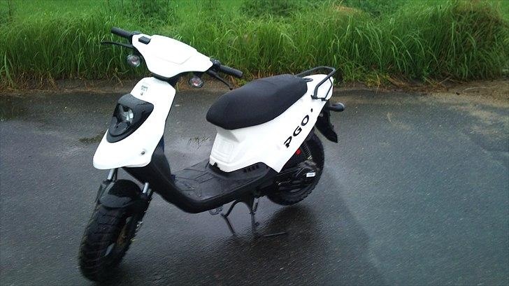 PGO Hot 50 bytte? - min scooter når den har fået pillet skive, malossi vario og stage 6 street på billede 1