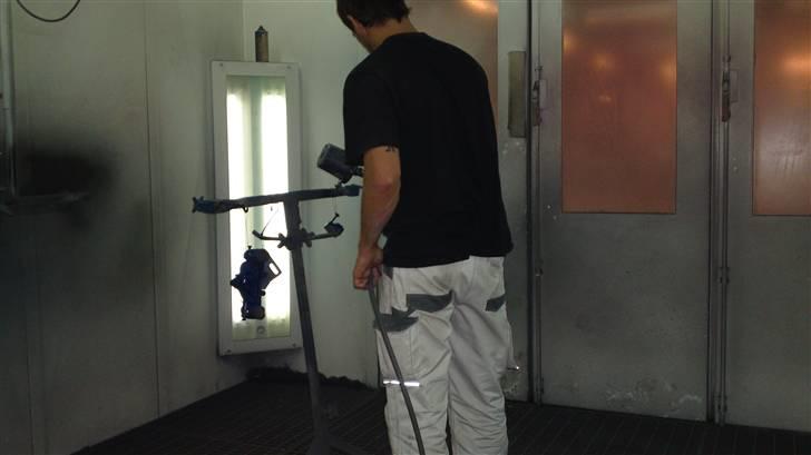 Derbi Senda SM Xtreme -projekt - inden den blev malet.. billede 10