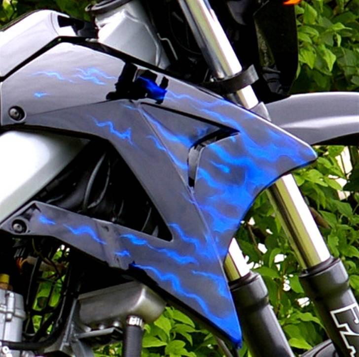 Gilera SMT Blue Fire - Her kan man lidt bedre se flammerne :-) billede 5