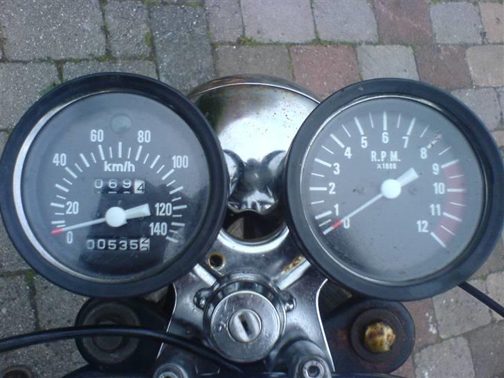 Yamaha FS1 DX - Speedometer og Omdrejningstæller billede 4