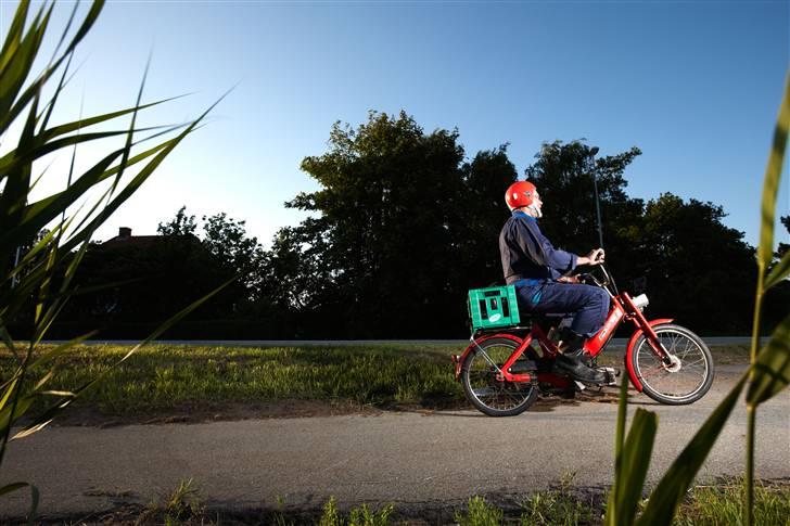 Puch Maxi p (solgt) - billedet er fra en fotograf... den har været med i en avis :) billede 10