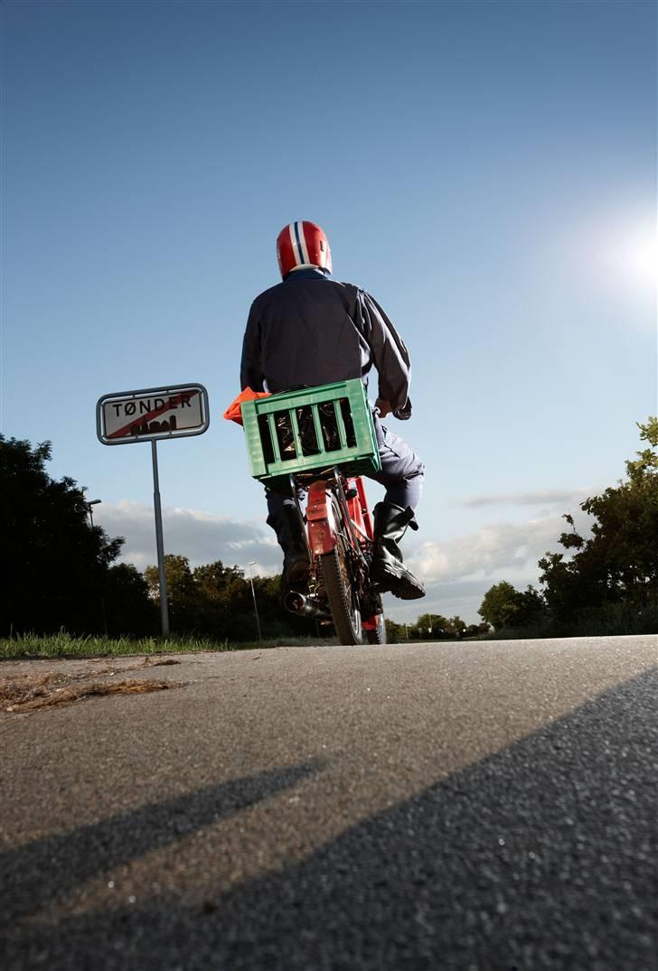 Puch Maxi p (solgt) - billedet er fra en fotograf... den har været med i en avis :) billede 11