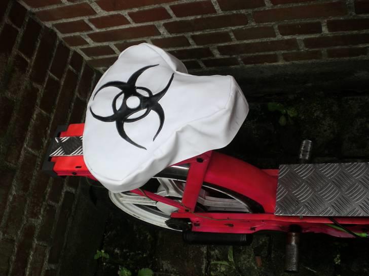 Vespa ciao si - nappa saddelbetræk med logo billede 14