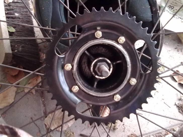 Puch Maxi P 1979 - Byttet - helt nyt tandhjulssæt samt kæde billede 6