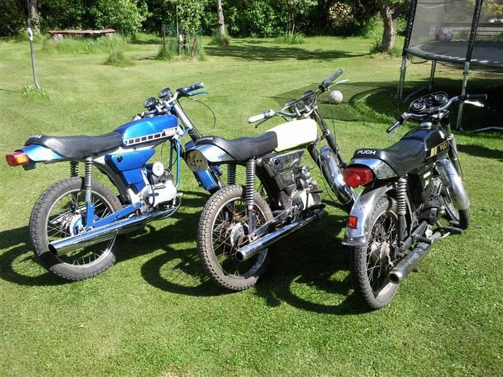 Yamaha Fs1 4 Gear DX - 2 yamser (Gule skal laves helt som jeg vil) og min puch monza ;) billede 12