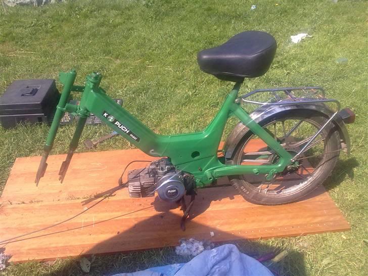 Puch maxi k byttet - påbegyndt samling a maxien  billede 11