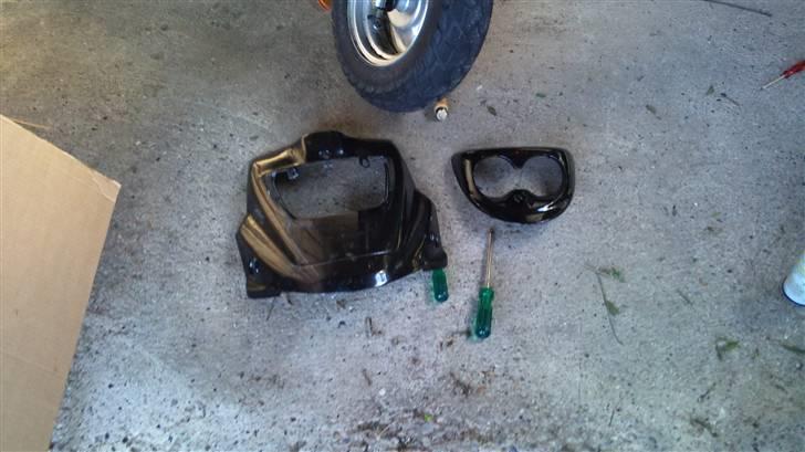 PGO HOT50 "BYTTET VÆK" SAVNET - mit gamle front skjold billede 2