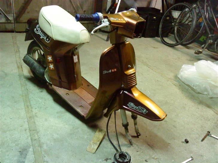 Honda melody SOLGT  - da man sku lave bremse og male fælg  billede 8