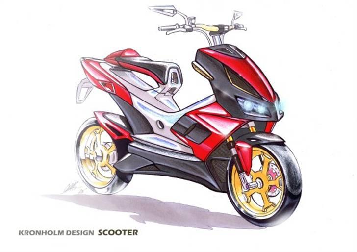 Derbi Senda SM Extreme - SOLGT - Prototype billede 9