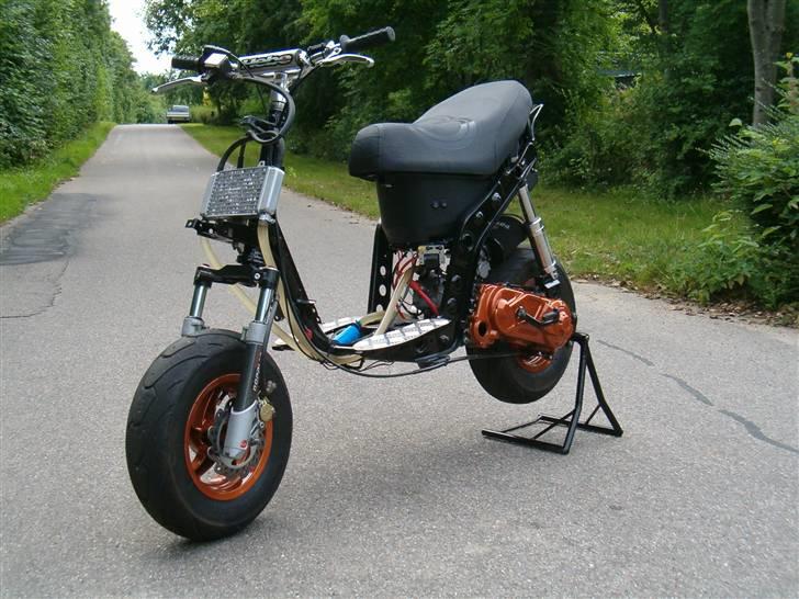 Gilera stalker lc ts  - de sidste billeder jeg har af den hvor den er hel :(  billede 18