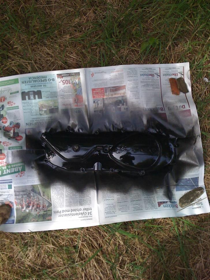 PGO Hot Dirty - Ny hjemme malet kickstarter skjold :) malet af mig selv :p billede 16