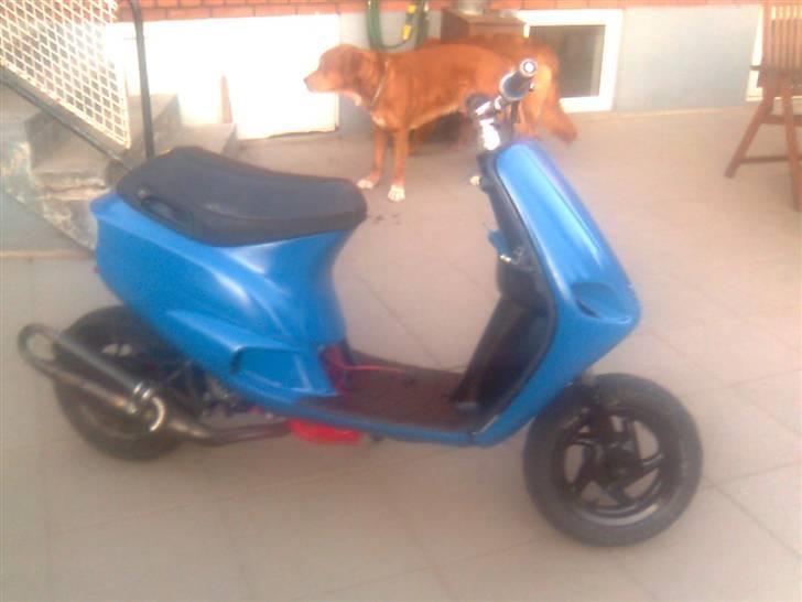 Piaggio Zip - Byttet  - utrolig dårlig kvalitet på billederne, nye kommer. billede 5