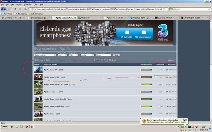 Aprilia Sonic GP "før" billede 16