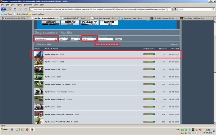 Aprilia Sonic GP "før" billede 17