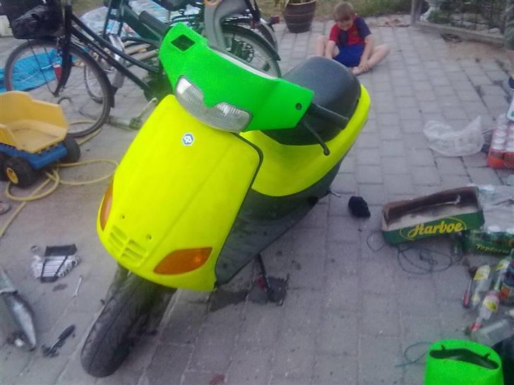 Piaggio Old Zip Kålormen SOLGT billede 2