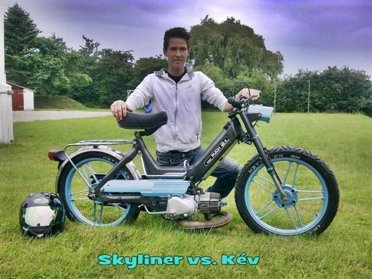 Puch Maxi k  "Skyline "byttet - Første dag den så sollys efter den store omgang :)  billede 1
