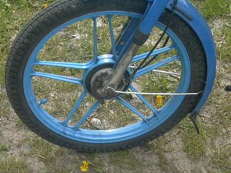 Puch Maxi K -:SOLGT:- - Stjerne fælge og blå X-trem ventilhætter..! billede 15