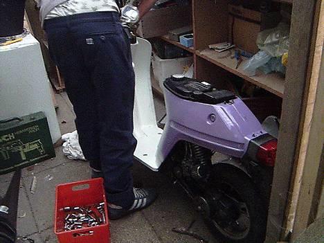 Honda melody Solgt - igang med at samle den! billede 2