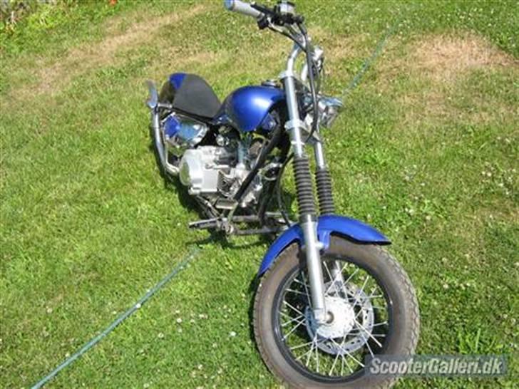 MiniBike Chopper 110cc (byttet) billede 4