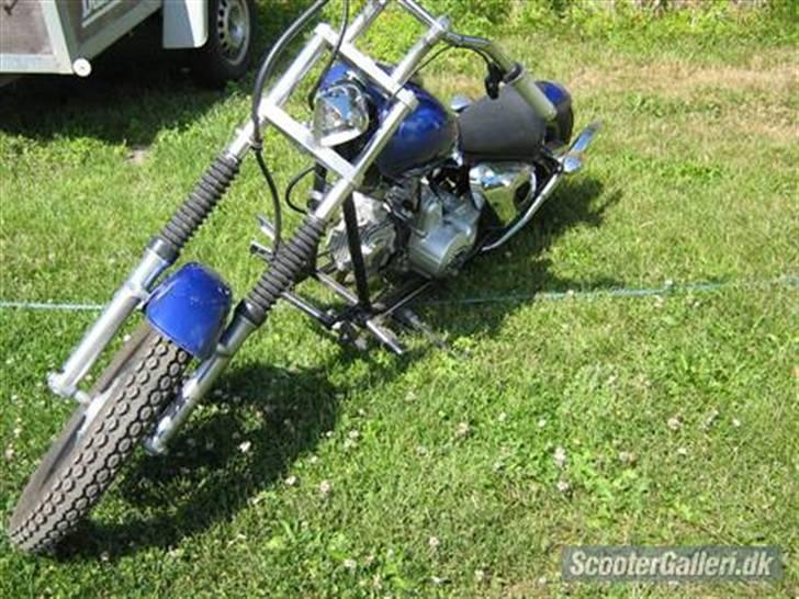 MiniBike Chopper 110cc (byttet) billede 5