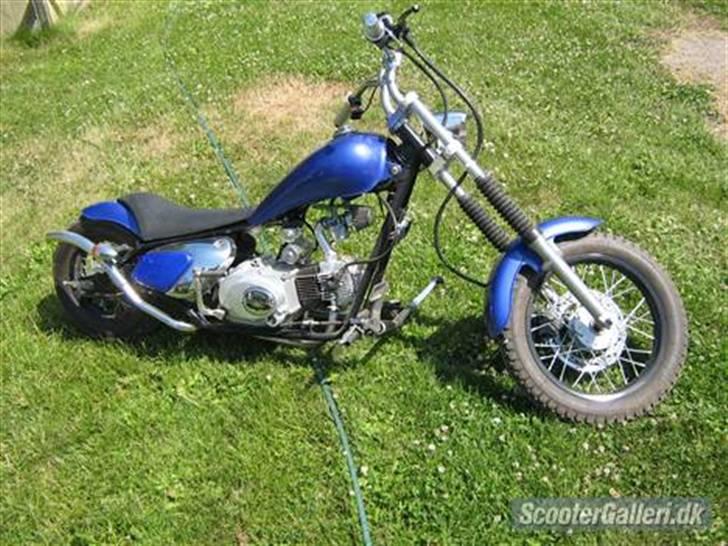 MiniBike Chopper 110cc (byttet) billede 8