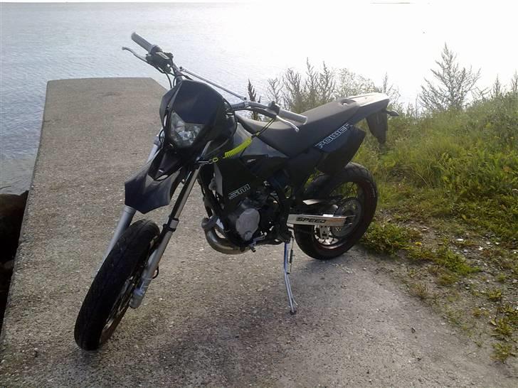 CPI Super Motard TOTALSKADET! billede 8