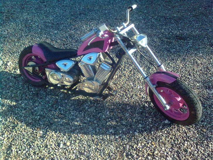 MiniBike Chopper Pink Panther  billede 1
