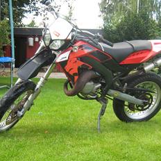 Aprilia SX 50 solgt.