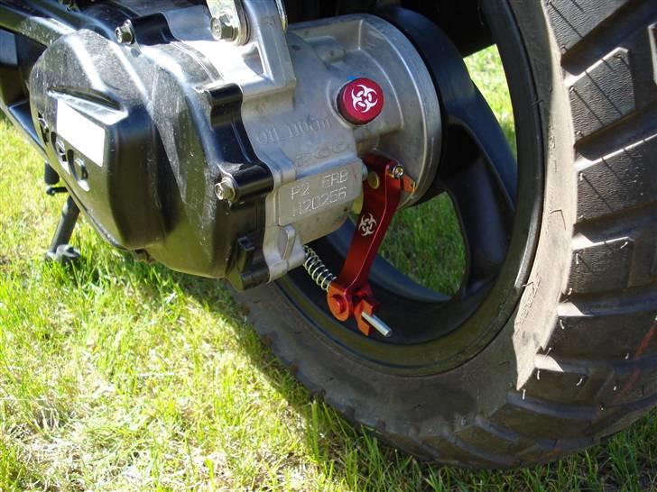 PGO Hot 50 Special Model !!SOLGT!! - Detaljer ved baghjul/variator billede 6