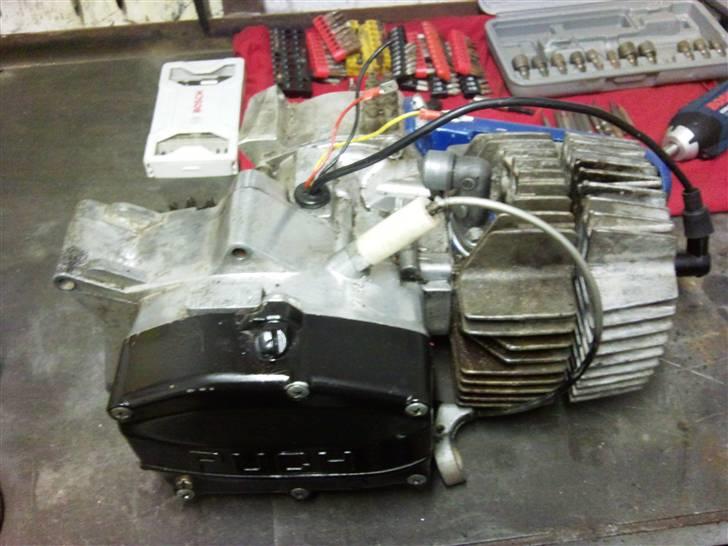 Puch Maxi-"ZA50 Projekt" - ZA50 motoren som skal i. billede 9