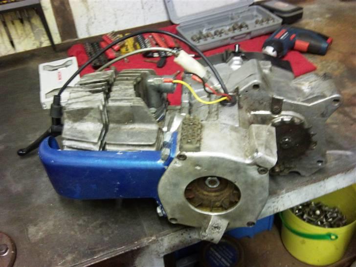 Puch Maxi-"ZA50 Projekt" - ZA50 motoren som skal i. billede 10