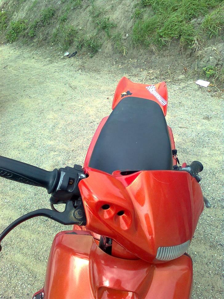 Yamaha spy (under ombygning) - billedere fra den gang hvor jeg købte den hvor den havde lidt skader billede 3