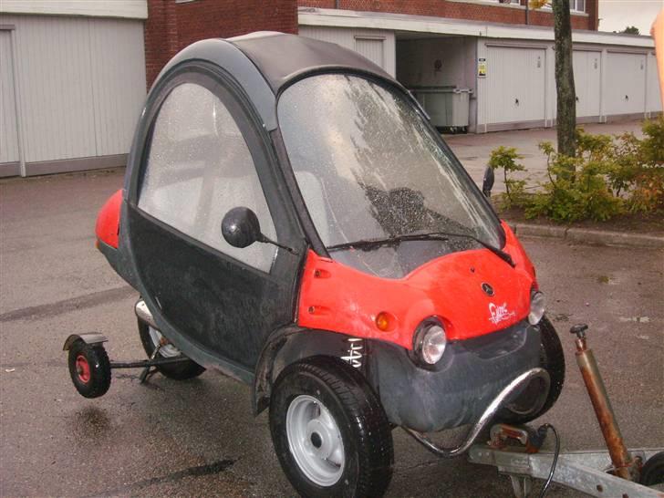 Scootcar rød billede 2