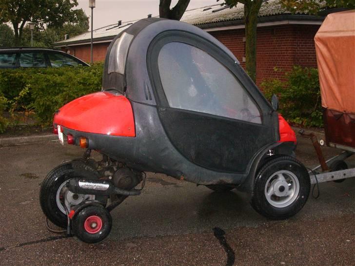 Scootcar rød billede 3