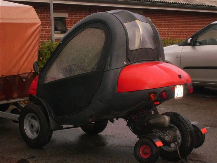 Scootcar rød billede 5