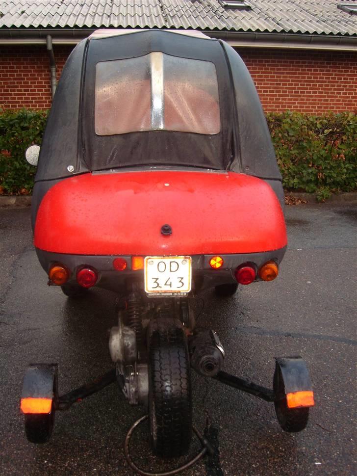Scootcar rød billede 6