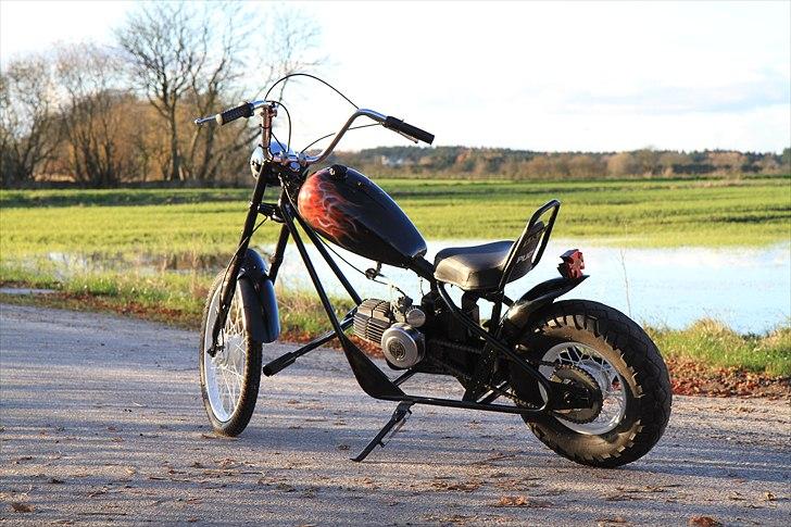 Puch Maxi Chopper Airbrush - Costum! billede 1