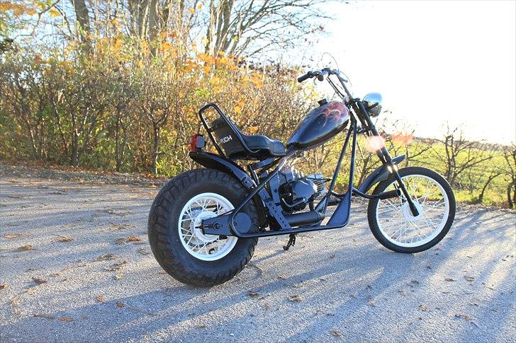 Puch Maxi Chopper Airbrush - Costum! billede 4