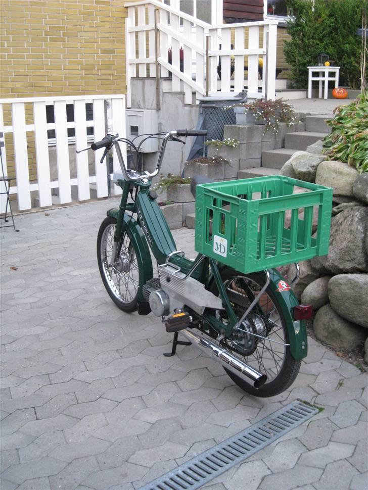 Puch Maxi P - Original - Selvfølgelig sidder der en MD mælkekasse på og ikke en Arla. billede 8