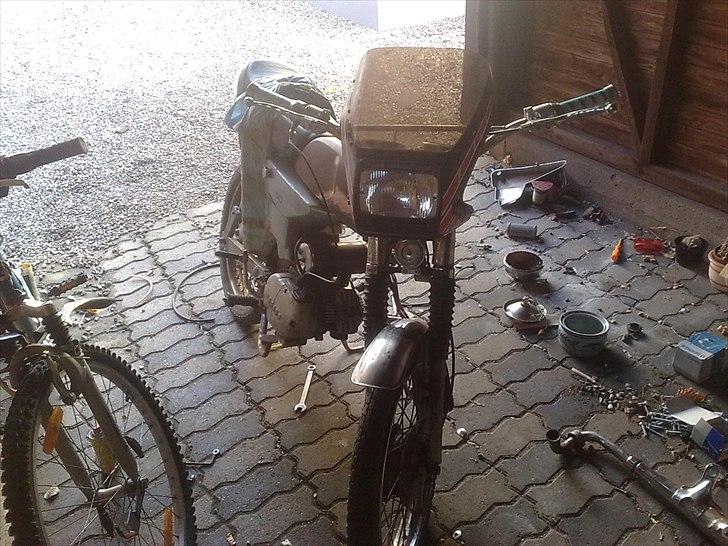 Yamaha 4gear  - fin gammel knallert  billede 1