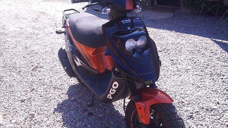 PGO hot 50 sp  - da jeg lig hade  hentet den ved  forhandleren  billede 1