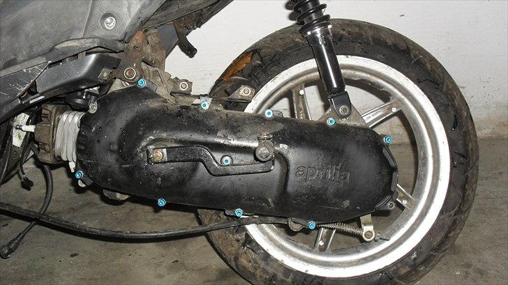 Aprilia sr50 ac sd. 45  solgt billede 7