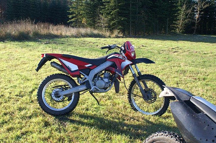Gilera rcr TOTAL SKADET billede 2