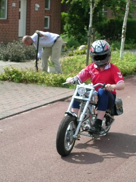MiniBike Harley chopperr*BYTTET billede 6