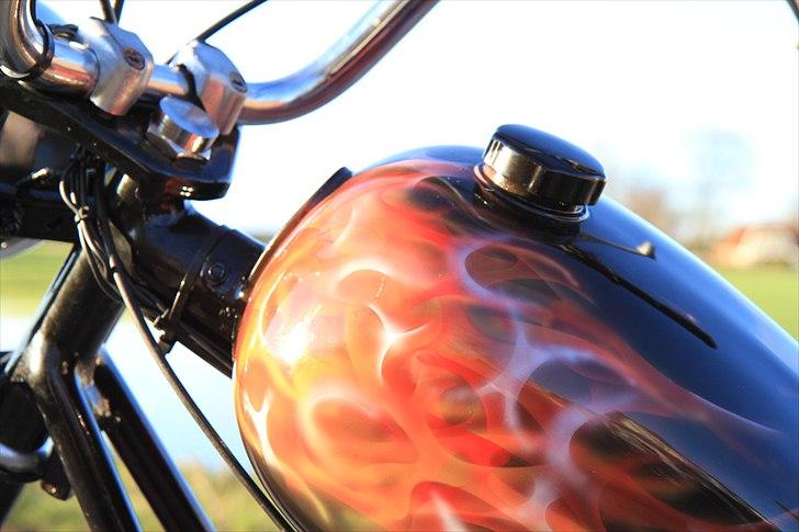 Puch Maxi Chopper Airbrush - Costum! billede 11