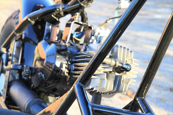 Puch Maxi Chopper Airbrush - Costum! billede 13