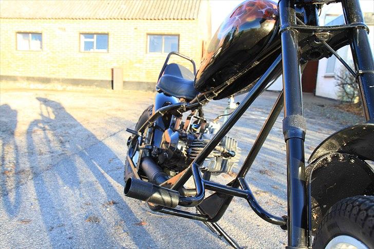 Puch Maxi Chopper Airbrush - Costum! billede 14