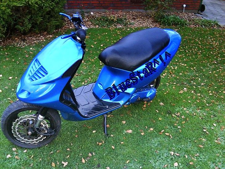 Piaggio Nrg MC3 CUSTOM Byttet - min autolakeret blå Nrg  billede 1