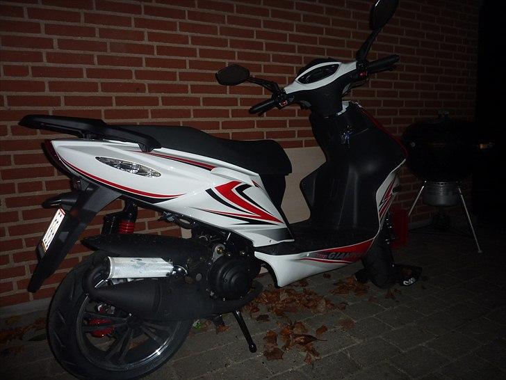 Giantco G-10 (45'er) -= SOLGT =- - Pæn scooter. Også set lidt bagfra. billede 2